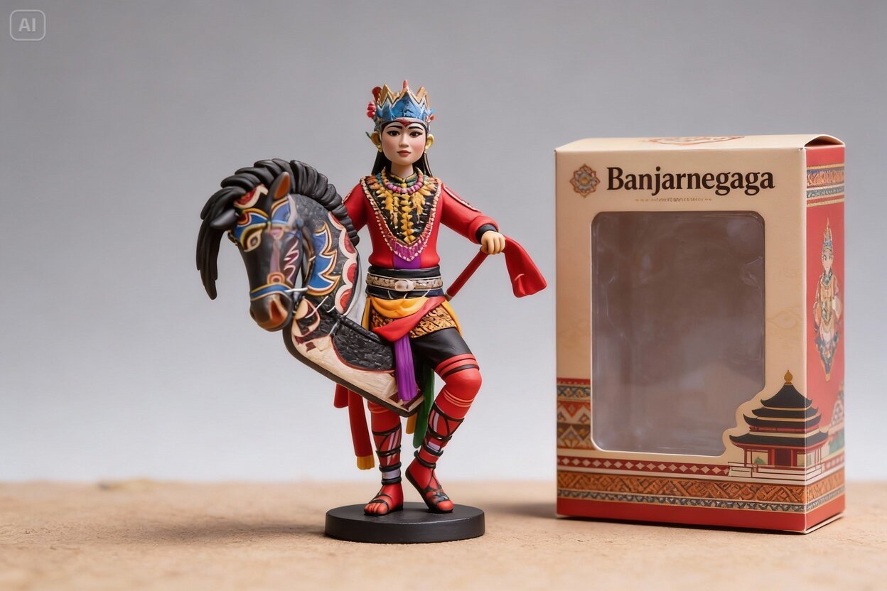 Miniatur Kuda Lumping