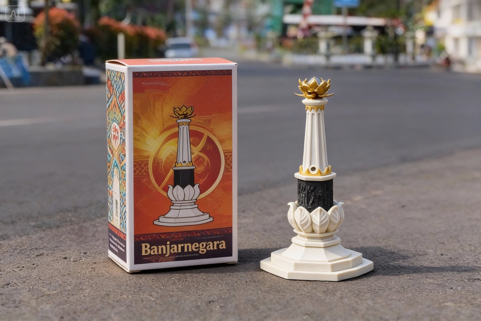 Miniatur Tugu Banjarnegara